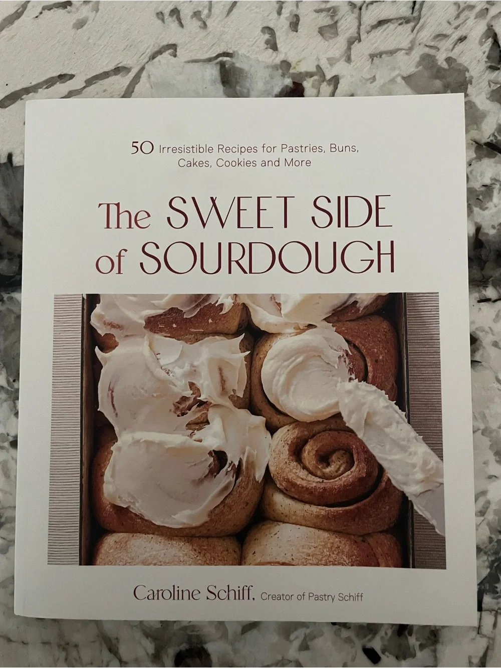 The Sweet Side of Sourdough Cookbook - Cream Cover